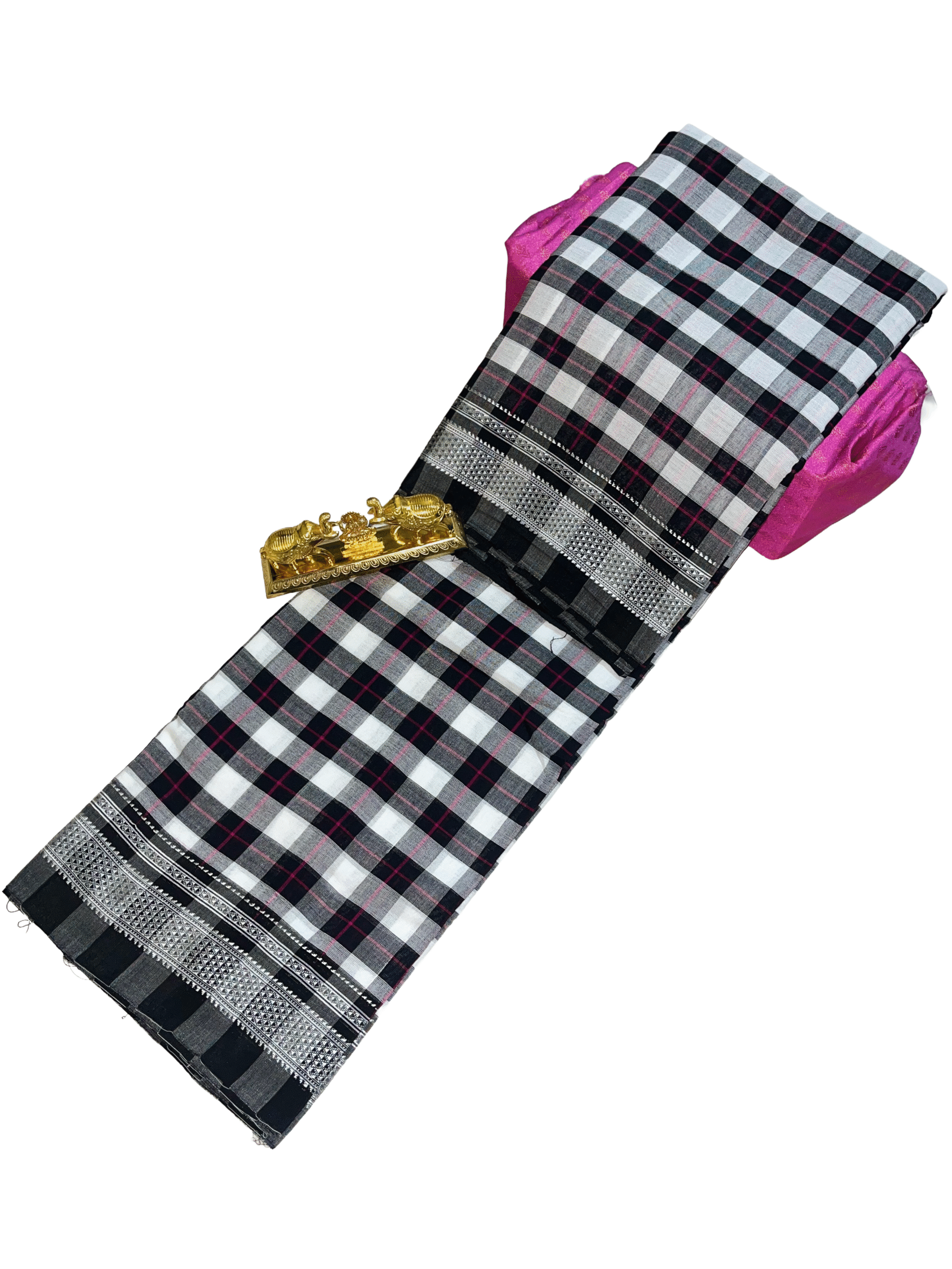 Ilkal pure cotton with pure silk pallu