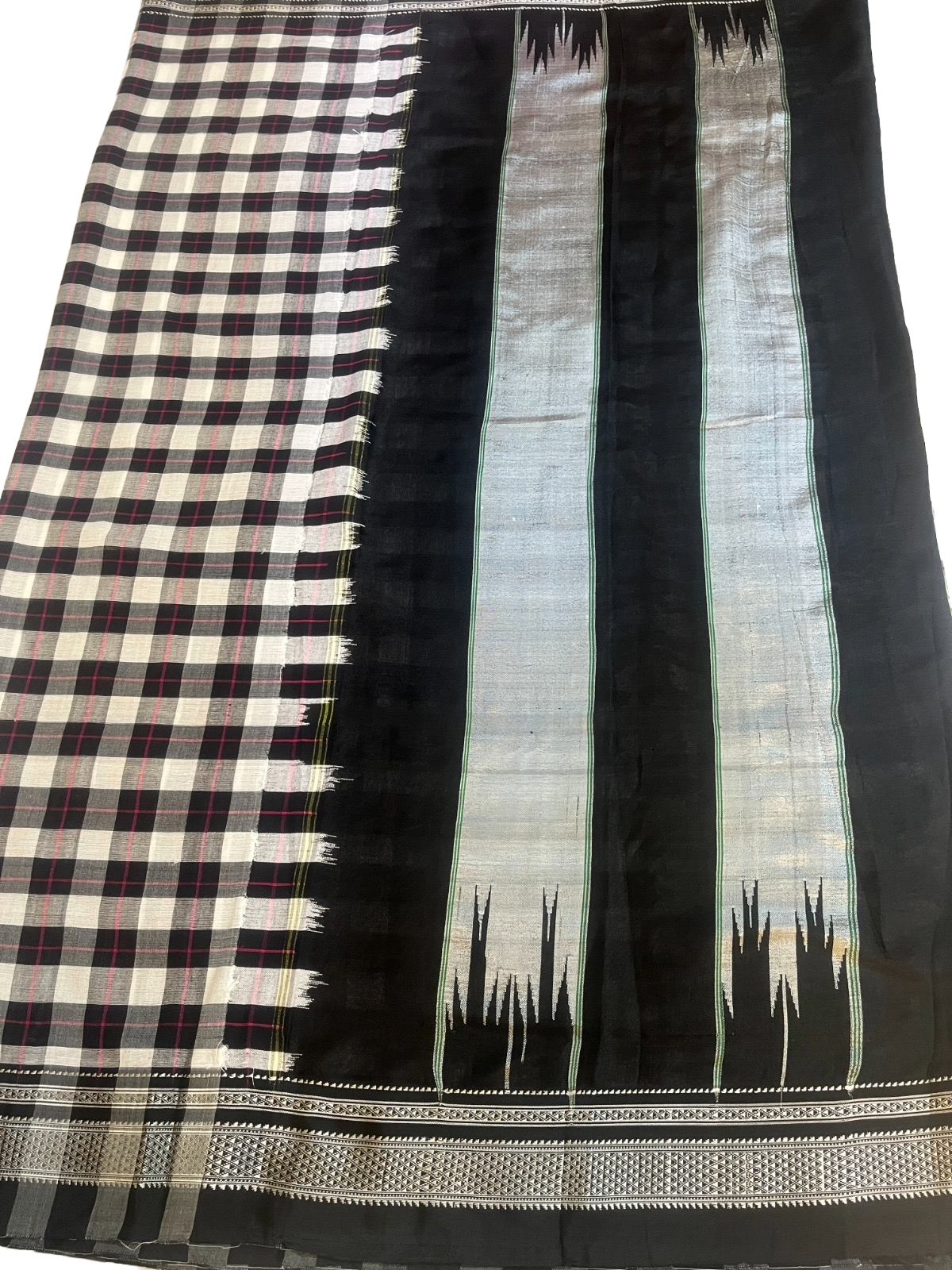 Ilkal pure cotton with pure silk pallu