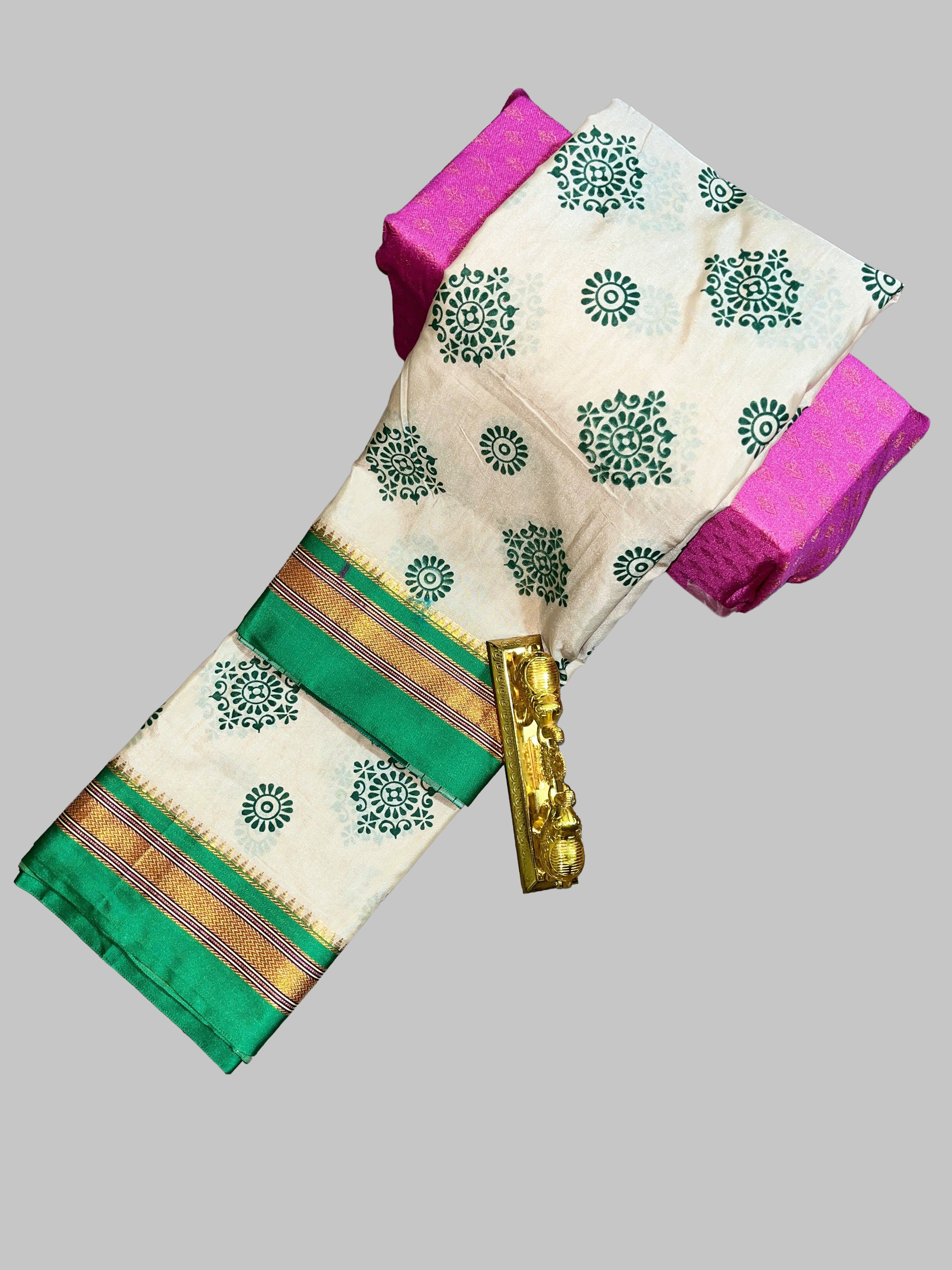 Ilkal Print Saree