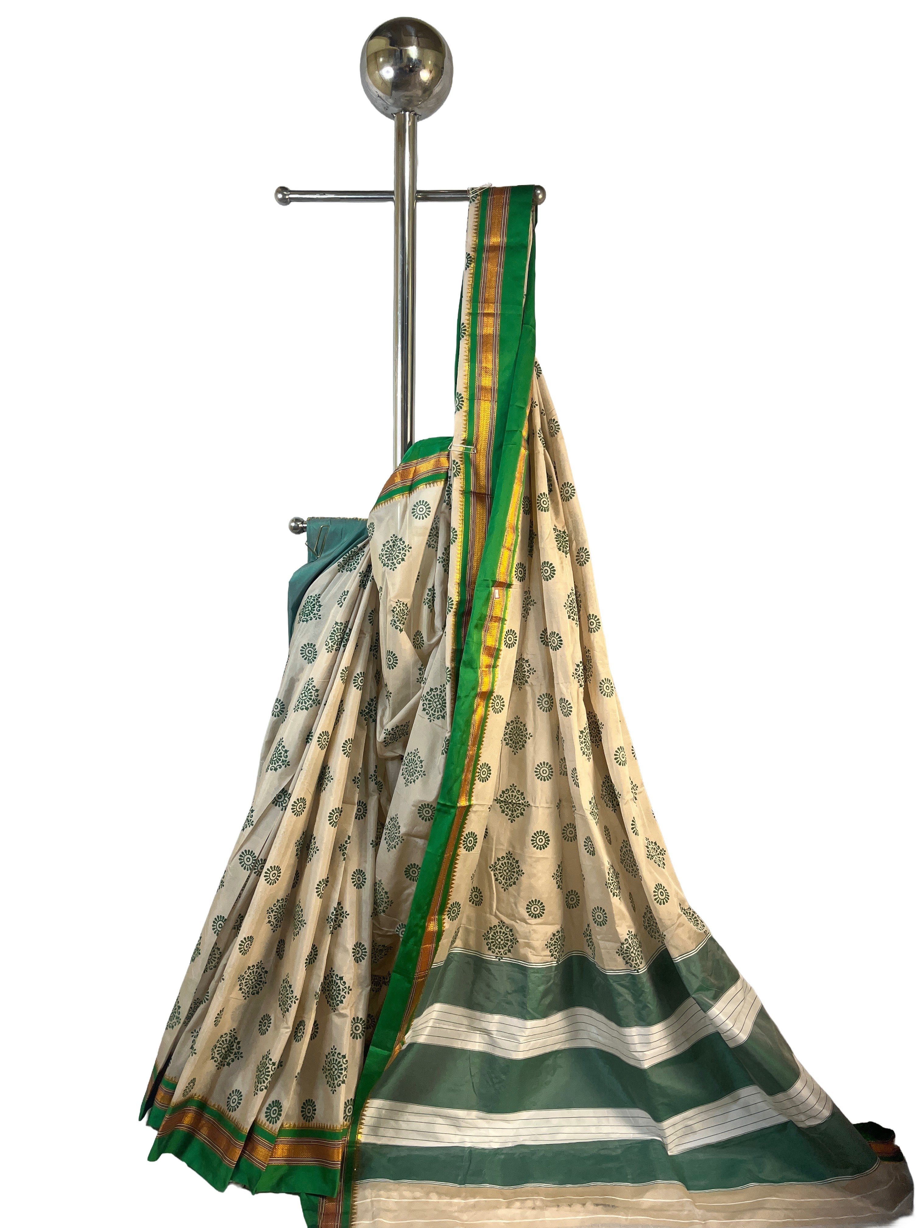 Ilkal Print Saree