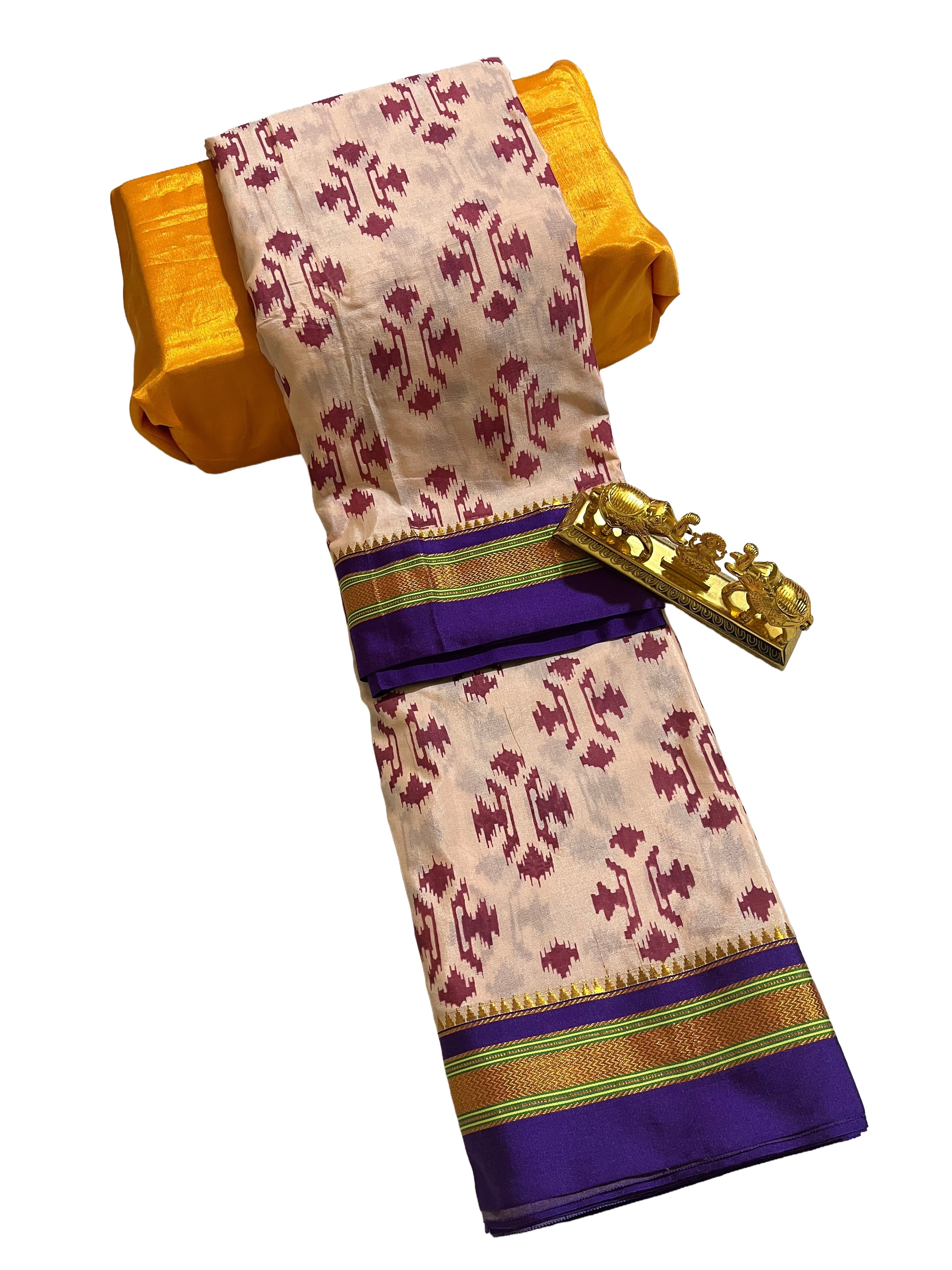 Ilkal Print Saree