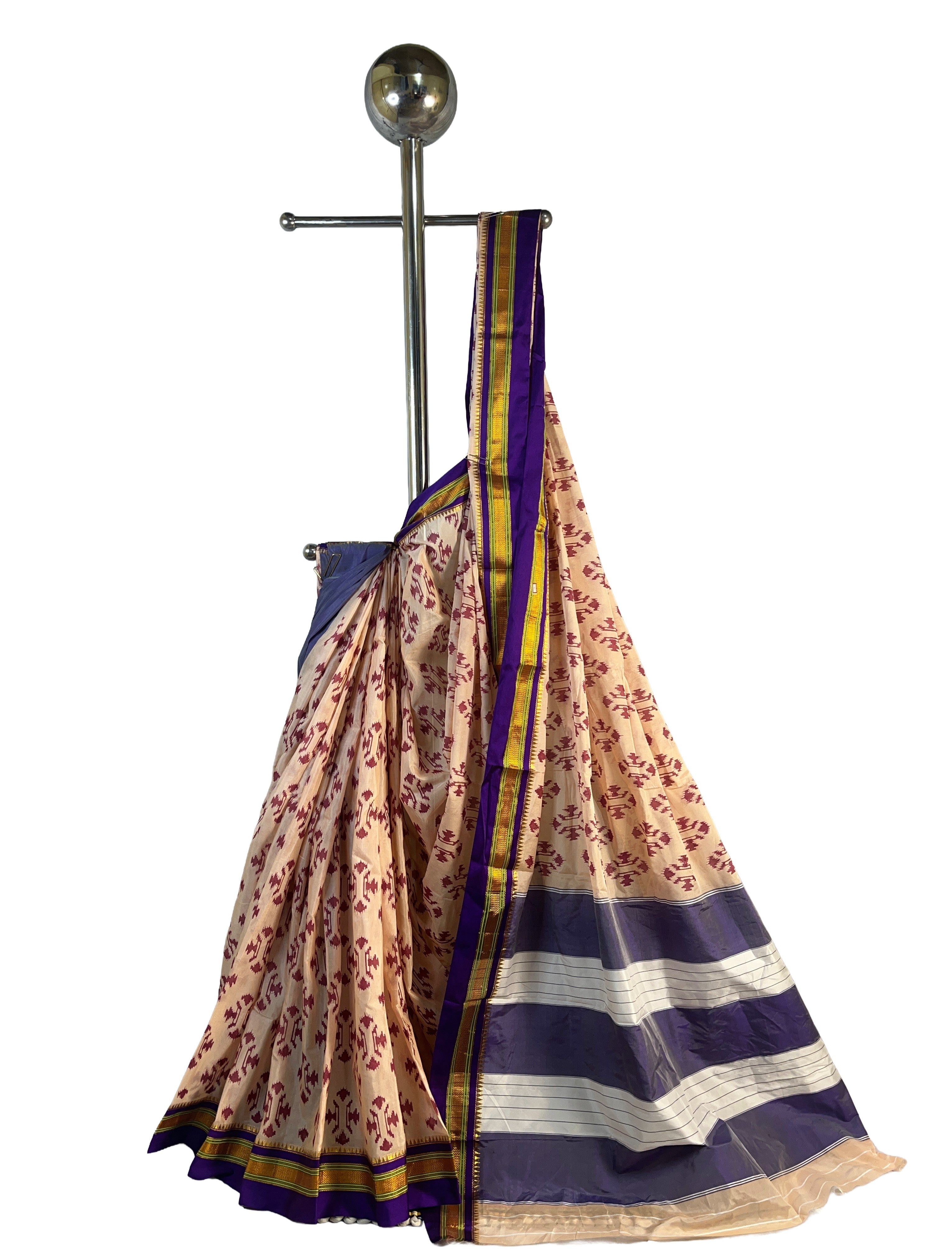 Ilkal Print Saree