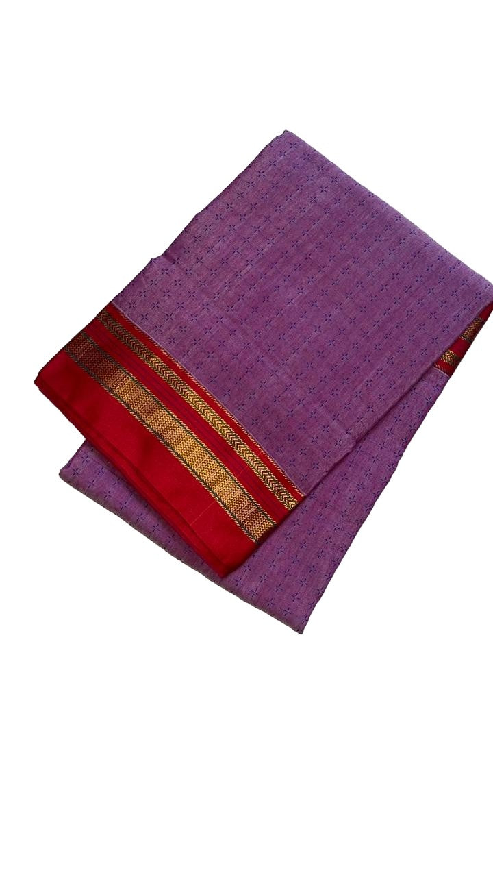 Ilkal Chikki weave texture Saree