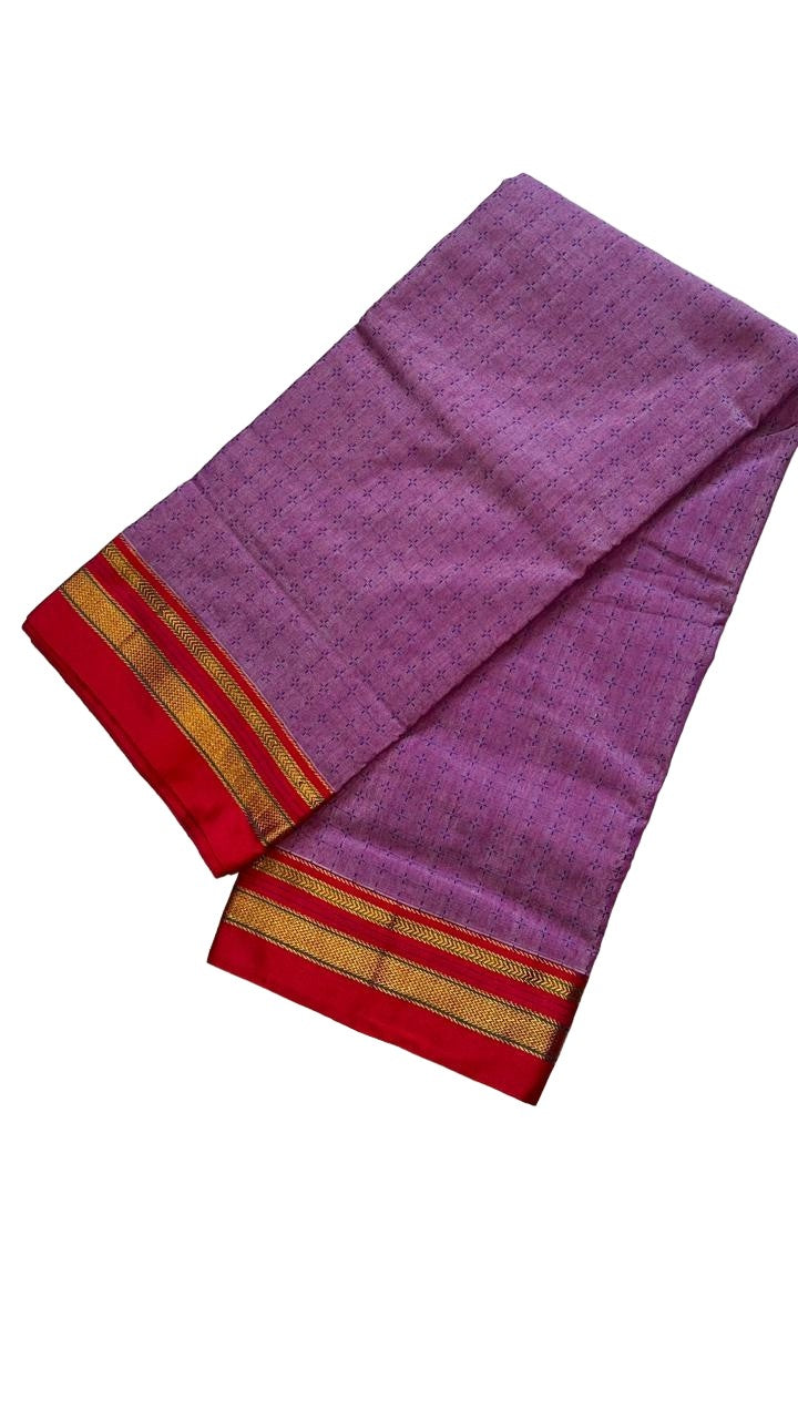 Ilkal Chikki weave texture Saree