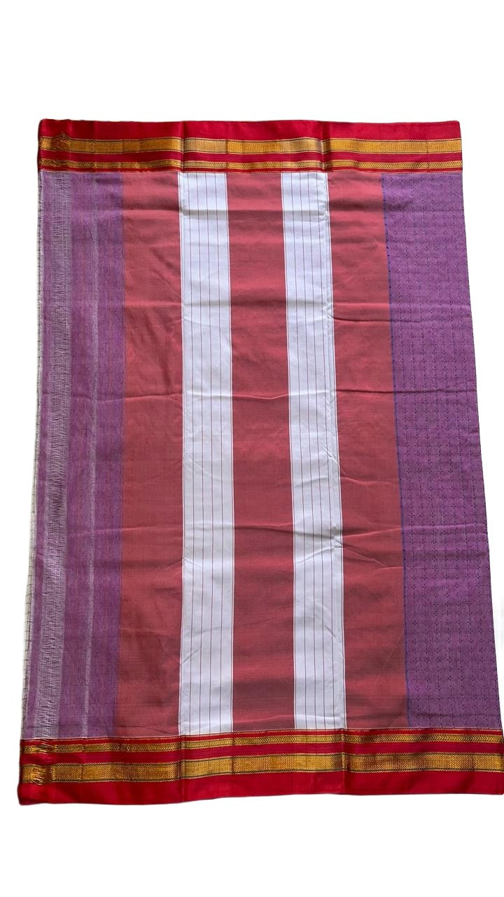 Ilkal Chikki weave texture Saree