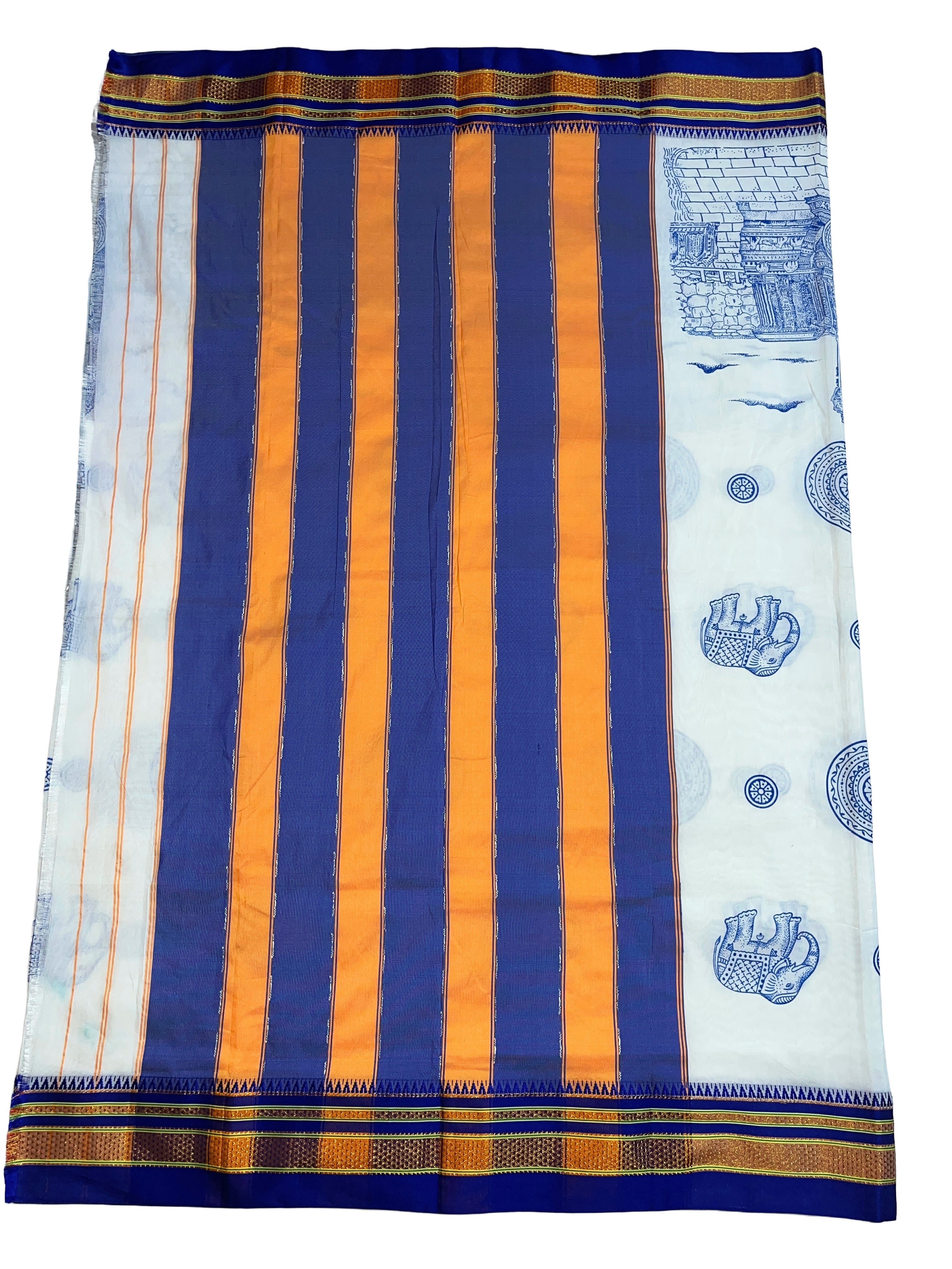 Ilkal Print Saree
