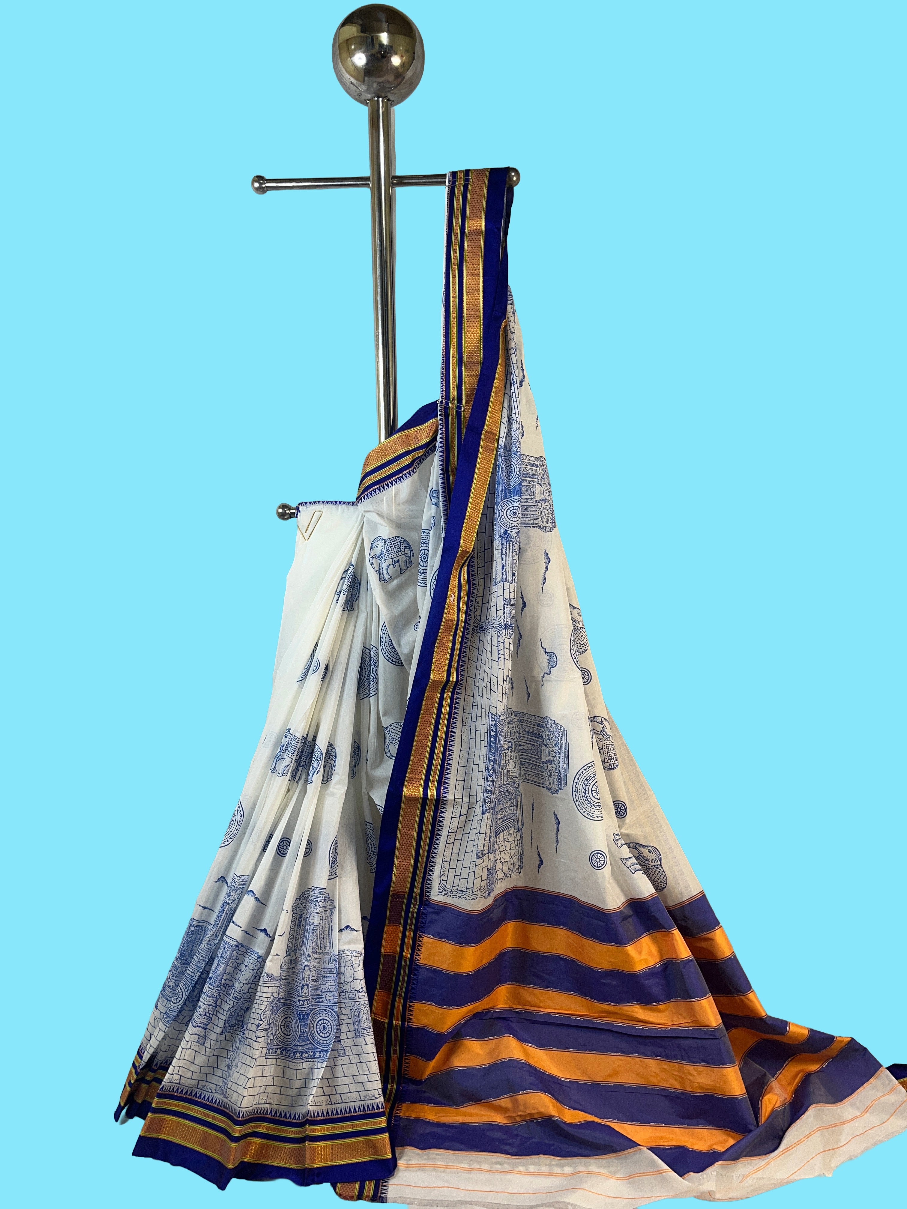 Ilkal Print Saree
