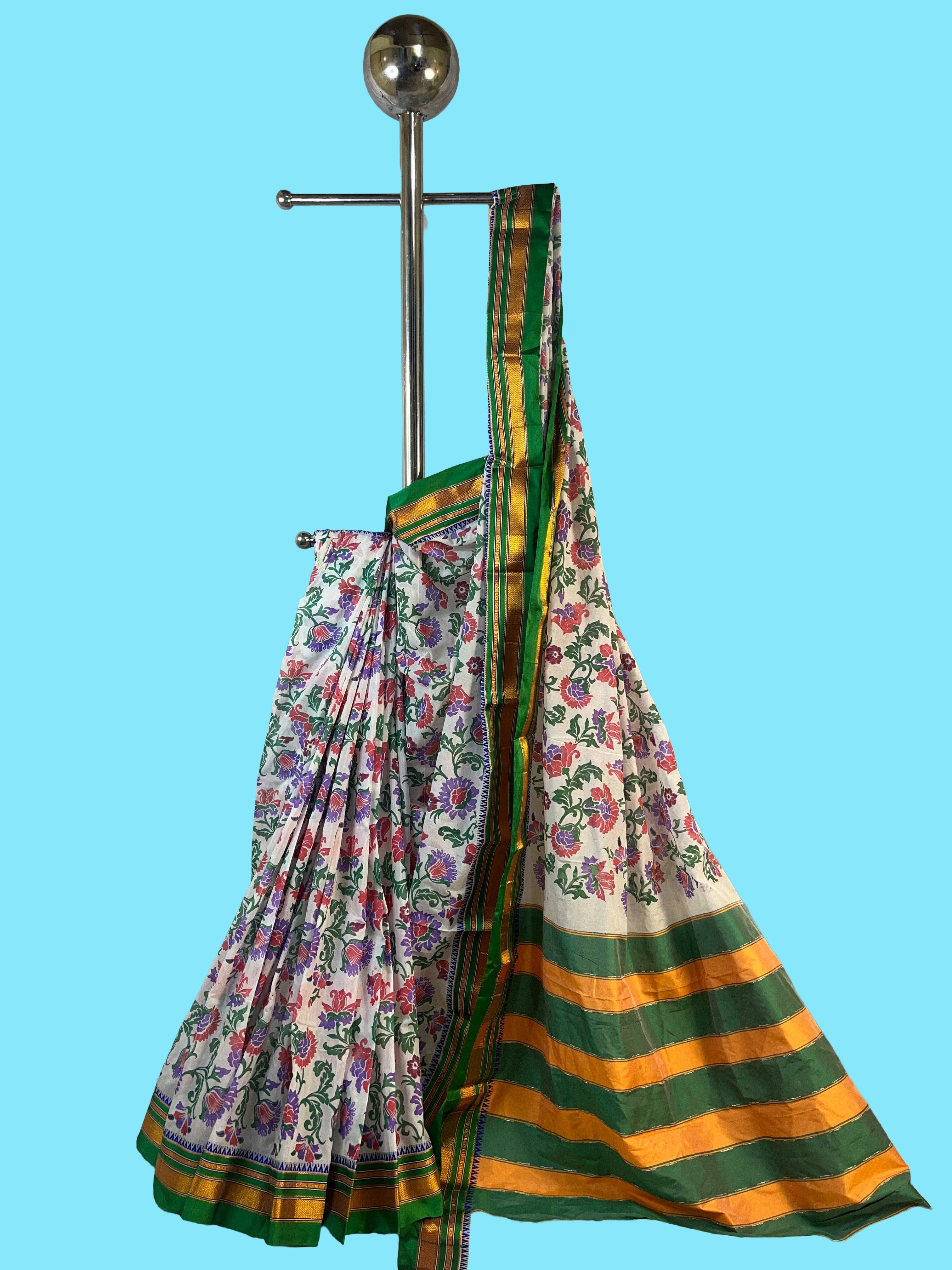 Ilkal Print Saree
