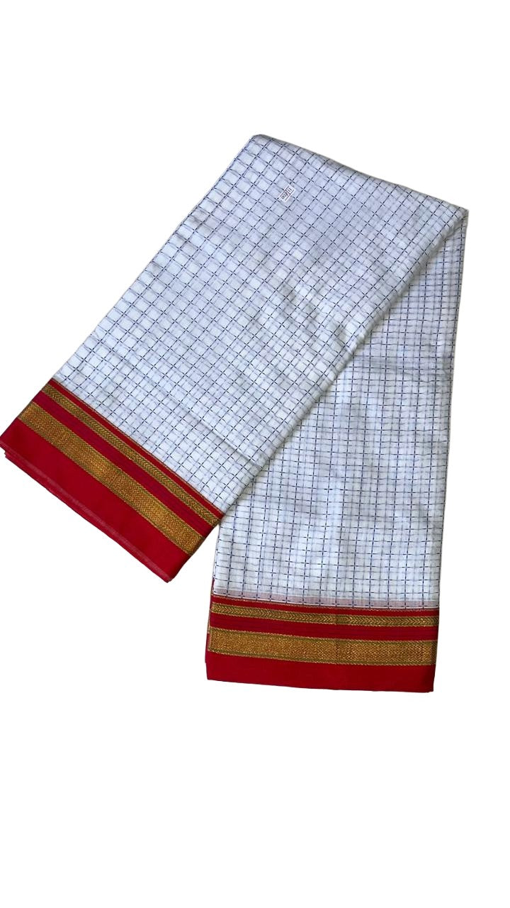 Ilkal Chikki weave texture Saree
