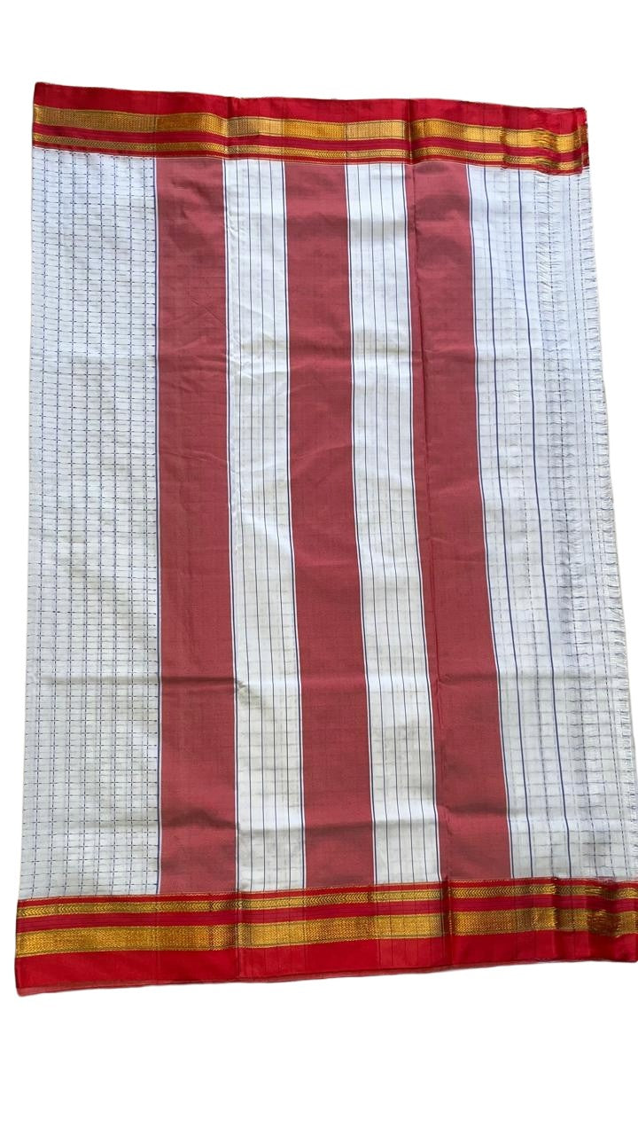 Ilkal Chikki weave texture Saree