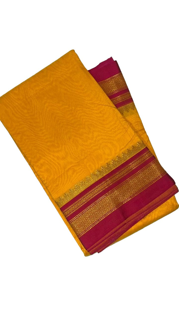 Ilkal Premium Cotton Silk Gadwal style